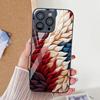 Чехол из закаленного стекла для iPhone 15 Pro Max Funda iPhone 11 13 14 15 12 XR 7 8 Plus X Xs 13pro 15pro с леопардовым принтом