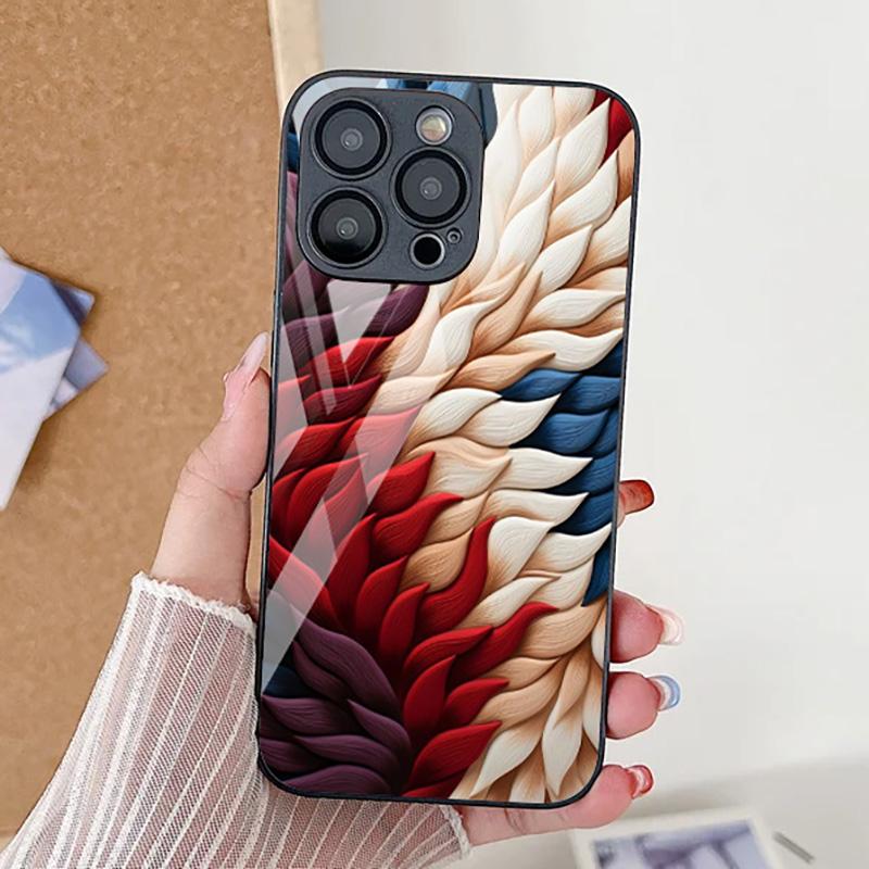 Чехол из закаленного стекла для iPhone 15 Pro Max Funda iPhone 11 13 14 15 12 XR 7 8 Plus X Xs 13pro 15pro с леопардовым принтом