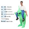 Halloween Alien Riding Humanoid Inflatable Costume - Funny Party Performance Suit