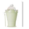 2 in 1 Foldable Ice Ball Cup Ice Cream Design Leak-Proof Ice Cube Water Bottle Easy To Demold Multi-functional