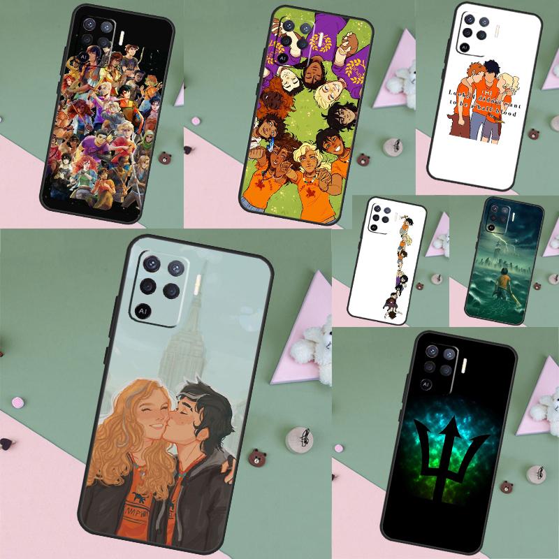 Мультяшный чехол для телефона P-Percy Jackson Для Oppo A60 A74 A94 A54 A18 A38 A58 A78 A98 A40 A80 A16 A76 A96 A15 A57S A17 A77