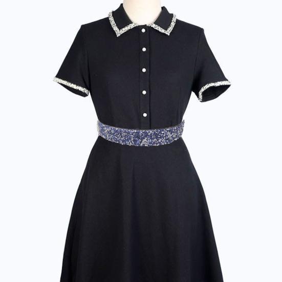 Женский ремень, регулируемая эластичная лента, блестящие стразы, широкая противоскользящая одежда, подходящая нескользящая узкая талия, платье, пояс, аксессуар для одежды