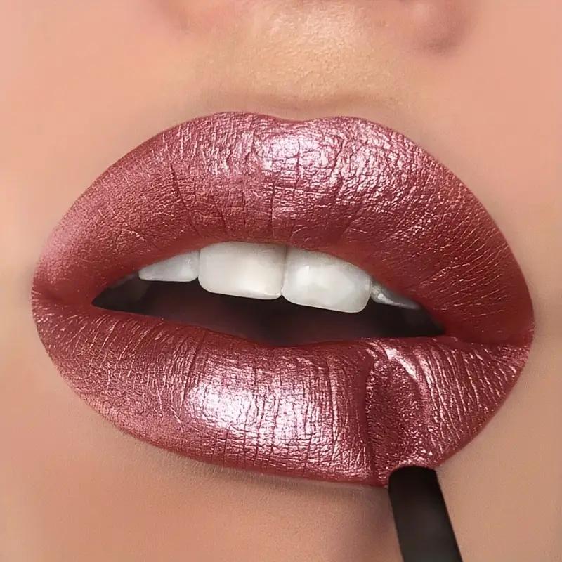 Роскошный блеск для губ Berry-Shine Glitter, увлажняющая помада с высоким содержанием пигмента, стойкая глазурь для губ Diamond Shine для всех типов кожи