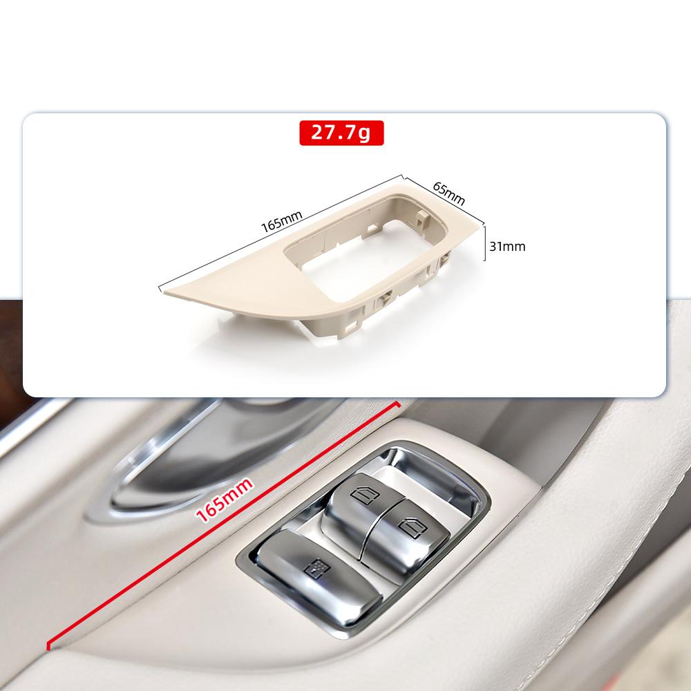 Накладка на кнопку стеклоподъемника задней двери автомобиля Для Mercedes Benz E300 E-Class W213 2016-2021 Запасные части для отделки салона автомобиля OE 21