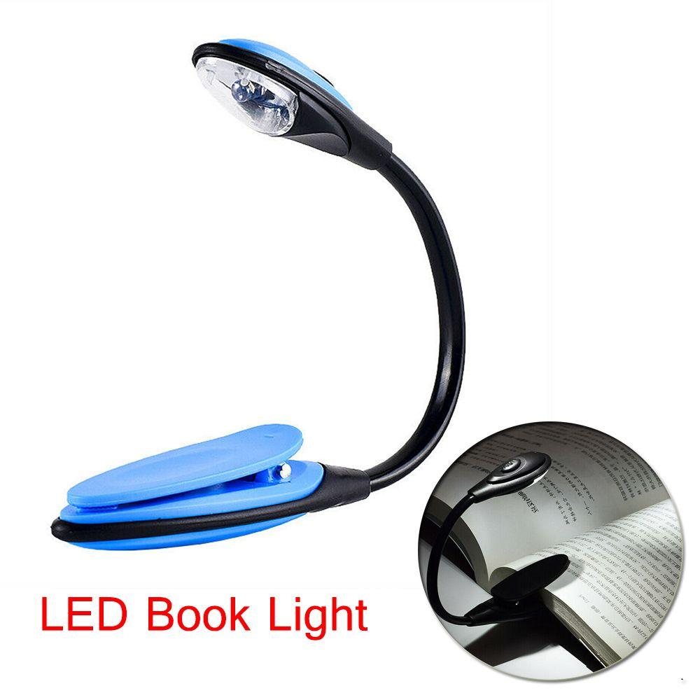 Indoor Lighting Portable Desk Lamps LED Book Light Travel Light Reading Clip On Lamp
