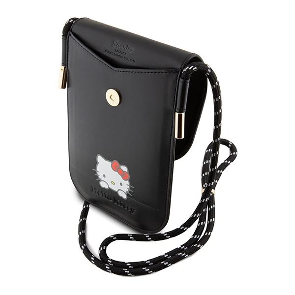 Hello Kitty Handbag HKOWBSKCDKK black/black Leather Daydreaming Cord