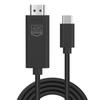ONTEN UC503 1,8 м Кабель-адаптер Type-C папа - HDMI папа HD 4K/30 Гц Синхронизация экрана Кабель для HDTV