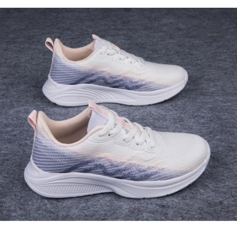 New Women's Shoes Trendy Fashionable, Sporty Casual Running Fitness Lightweight Soft Non Slip Flat Comfortable Sports Shoes