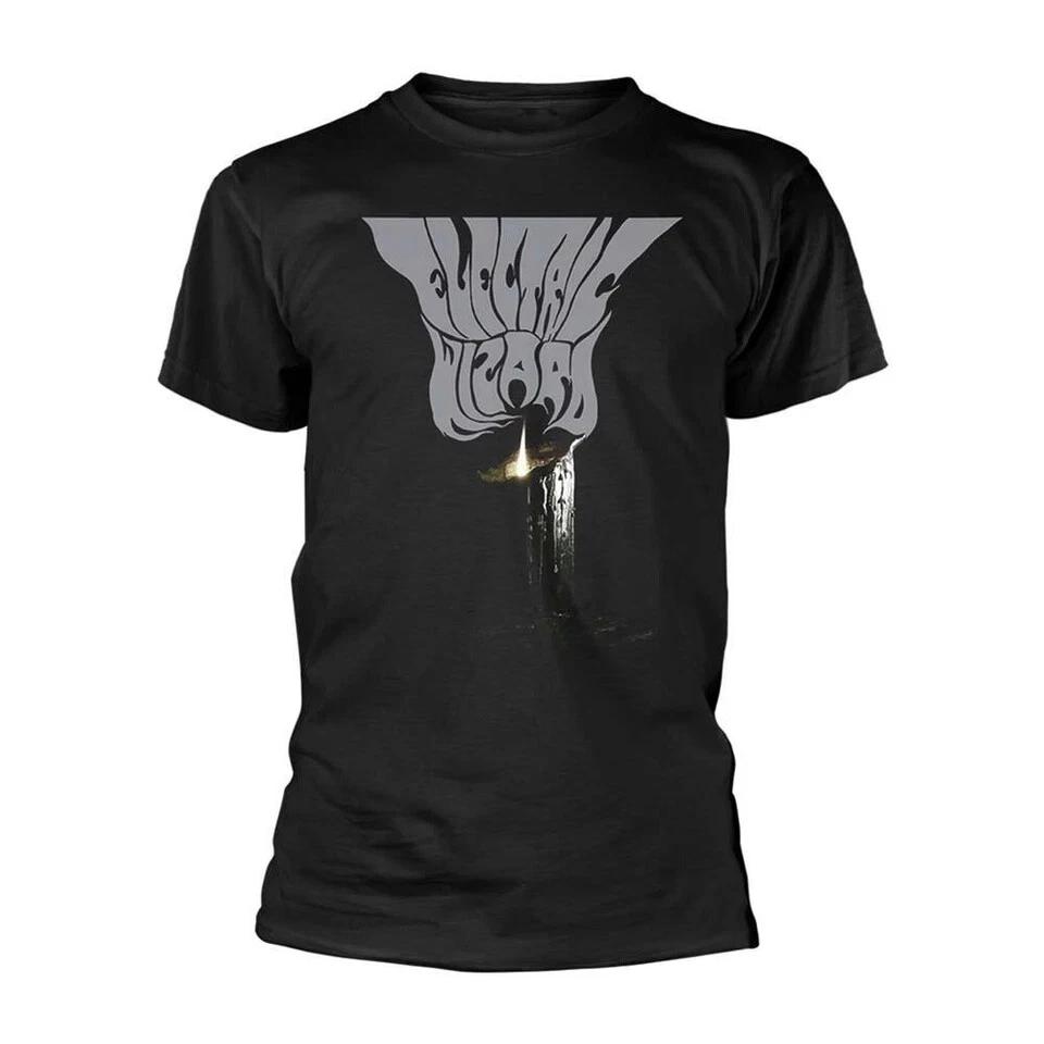 Men's Electric Wizard Black Masses 100% Cotton T-shirt Mens Tees Top Black