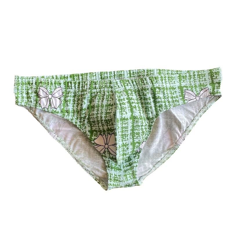 Мужское дышащее сексуальное нижнее белье-треугольники из чистого хлопка, удобное нижнее белье с низкой посадкой