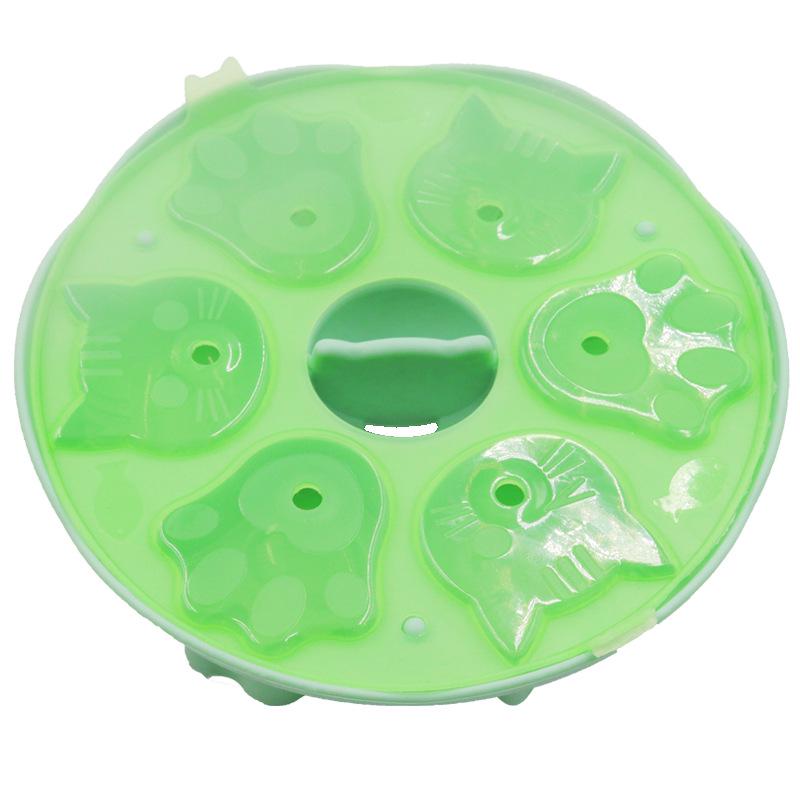 Силиконовая форма для детского питания и торта - Фигурки медведя и сосиски