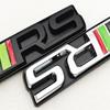 3D Metal RS Logo Emblem Car VRS Letters Front Grille Badge Sticker For Skoda VRS Octavia 1 2 3 Rapid Kodiaq Karoq Fabia Kamiq hkdn85