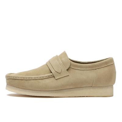 Лоферы Clarks Wallabee 26172504 Кленовый замш