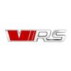 AFQ3 3D Металлический Логотип Значок VRS Багажник Автомобиля Передняя Решетка Эмблема Для Skoda Fabia 1 MK1 Octavia 2 3 4 A7 A5 Superb RS VRS Наклейка Аксессуары