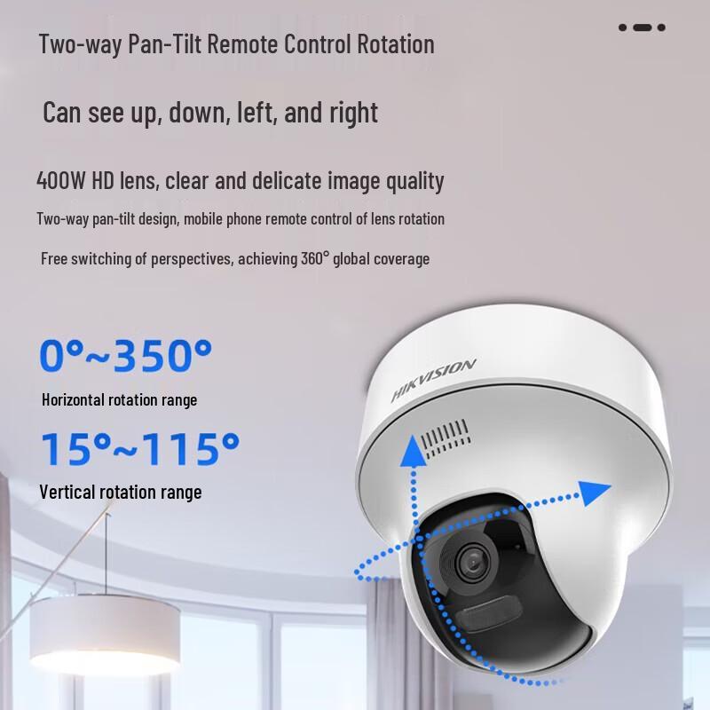 Hikvision Wireless Wi-Fi 4MP PTZ Security Camera