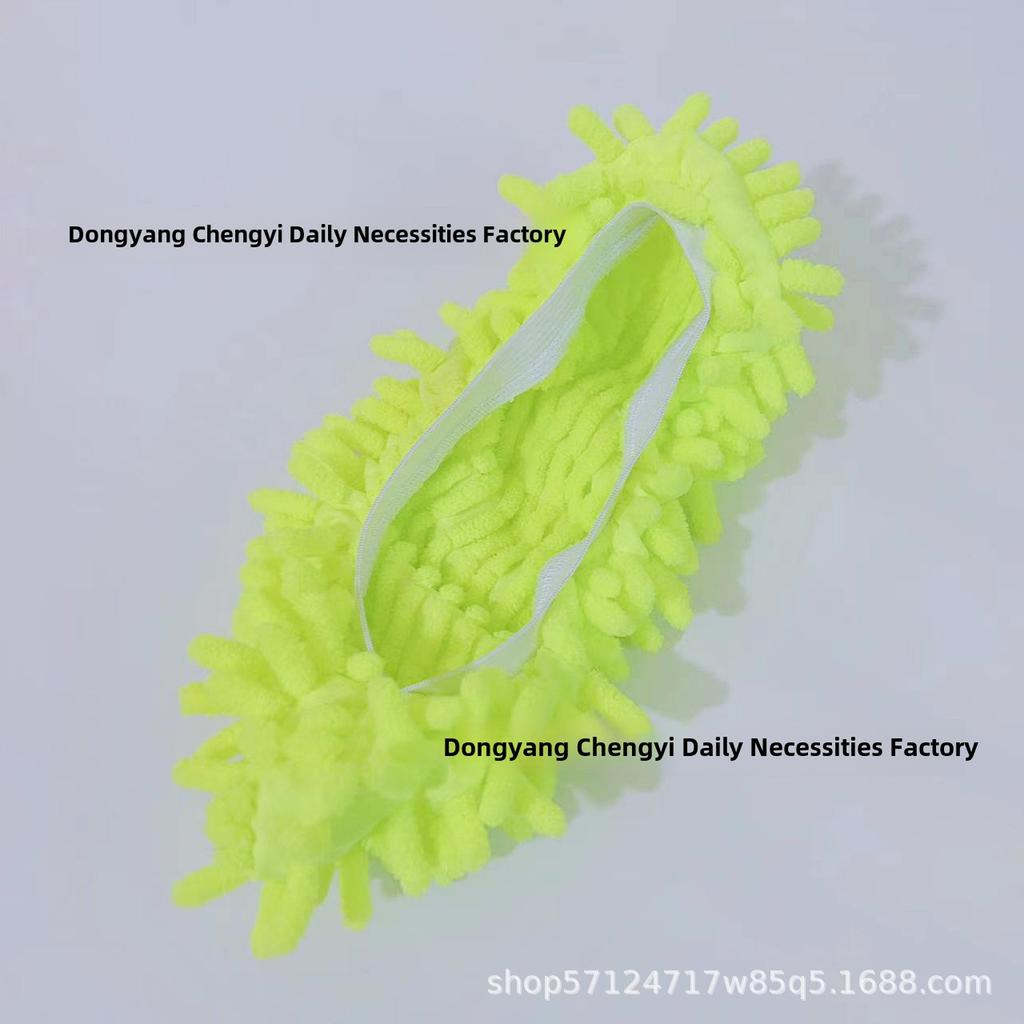 Chenille Shoe Covers Mop Slippers Reusable Washable Cleaning Slippers for Dusting and Floor Cleaning