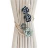 Adjustable Twist Curtain Ties Punch-free Curtain Straps Modern Curtain Buckle