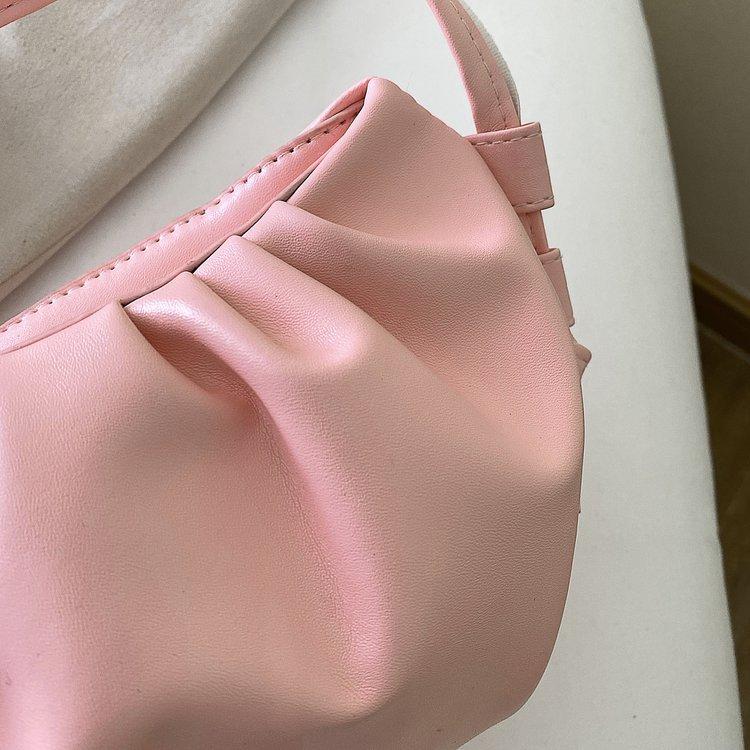 Мягкая женская сумка через плечо из искусственной кожи, маленькие сумки через плечо Cloud для женщин, модные женские сумки, сумки-мессенджеры