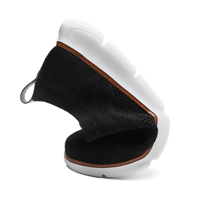 Fashion Men Casual Shoes Outdoor Running Sneakers Anti-Slippery Mesh Walking Shoes Lightweight Comfortable Breath Shoes Big Size