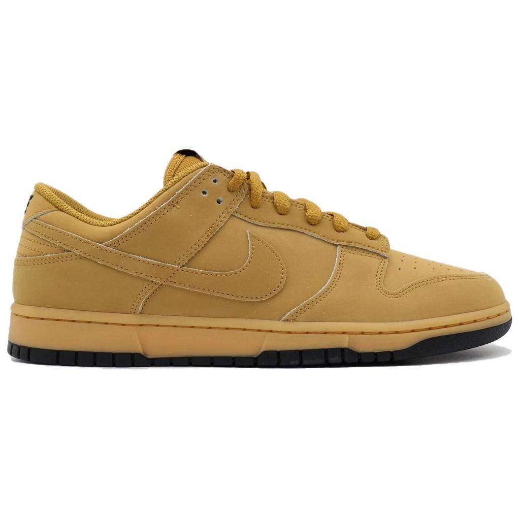 Nike Кроссовки унисекс Dunk Low SE Wheat Brown Gum-Yellow Black HQ1932-700