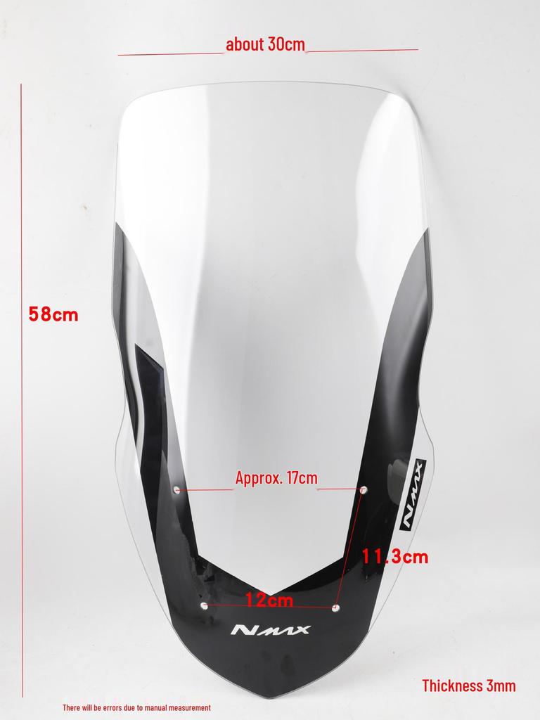Высокое ветровое стекло для мотоциклов Tianying TS150 и Mengshi 150