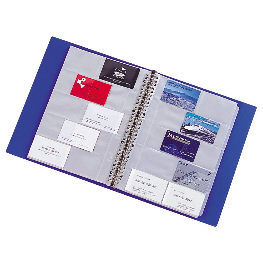 Lihit Lab G8802-8 Business Card File, Interchangea