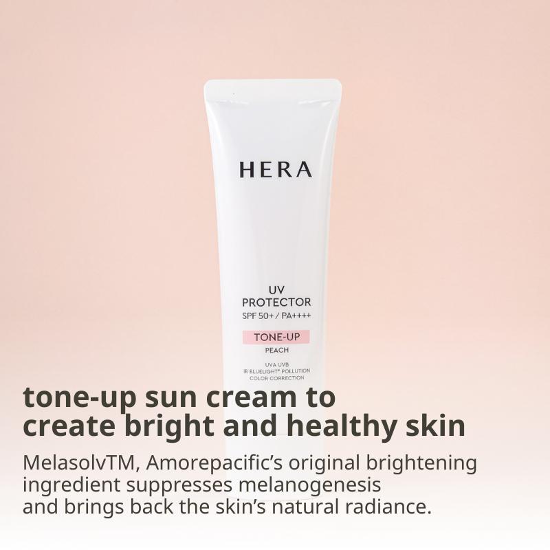 Hera НОВЫЙ 2026 УФ-ПРОТЕКТОР ТОНИРУЮЩИЙ Персиковый SPF50+ / PA++++ 50 мл
