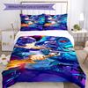3pcs Solo Leveling Sung Jin-woo2 pattern bedding set duvet cover set includes duvet cover &pillowcases, perfect all season bedroom decoration & gift