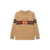 Sweatshirts Men's Yellow Crew Neck Moderate (Unisex) Sweatshirts 581903 XJET2 2094