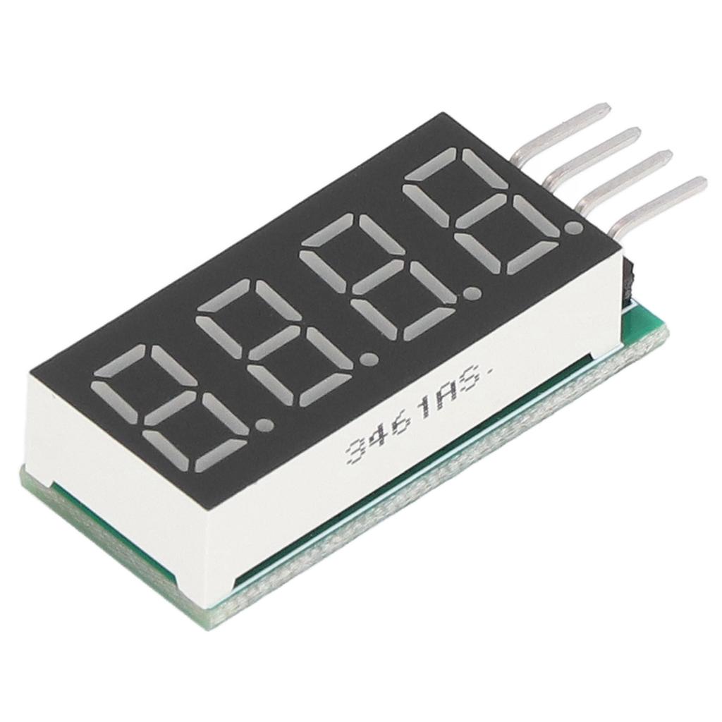 4-разрядный 7-сегментный модуль цифровой лампы Модуль светодиодного дисплея Интерфейс I2C DC 5V3.3V DM43B04