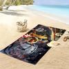 Luka Modrić Print Beach Towel, Large Soft Quick Dry Towel for Beach Camping Swimming