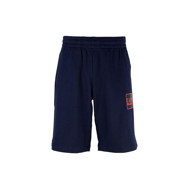 Emporio Armani Ss22 Однотонные Спортивные Шорты с Принтом Логотипа Мужские шорты Темно-Синие 3LPS53-PJEQZ-1554