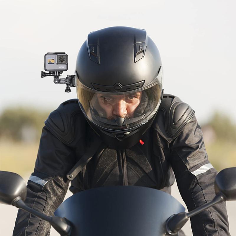 Регулируемый адаптер поворотного рычага-удлинителя, 3-секционный рычаг, быстросъемная пряжка, винты для Gopro Hero 11 10 9 8 7 SJCAM DJI AKASO Insta360