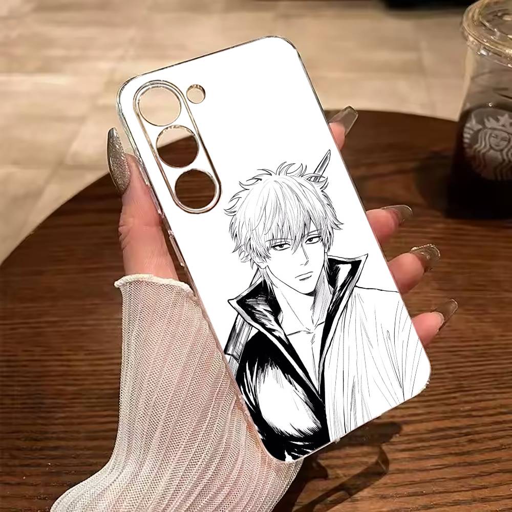 G-Gintama-Сакata Гинтоки Прозрачный Мягкий Силиконовый Чехол для Телефона для Samsung Galaxy A71, A70, A52, A51, A40, A30