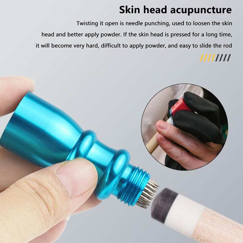 1 шт. формирователь наконечника кия, бильярдный пул, аксессуар для бильярдного пула, насадка для натирания, инструмент для натирания наконечников кия для улучшенных наконечников кия для пула