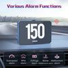 P16 ЖК-дисплей OBD2 Head Up Display Турбонаддув Давление масла Температура масла Расход топлива Датчик скорости автомобиля