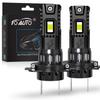 TOAUTO H7 Led Lights 25000LM 70W H4 Led H11 H8 Hb3 9005 Hb4 9006 Car Headlight Bulbs Canbusr Auto Turbo Fog Lights 6500K 12V 24V