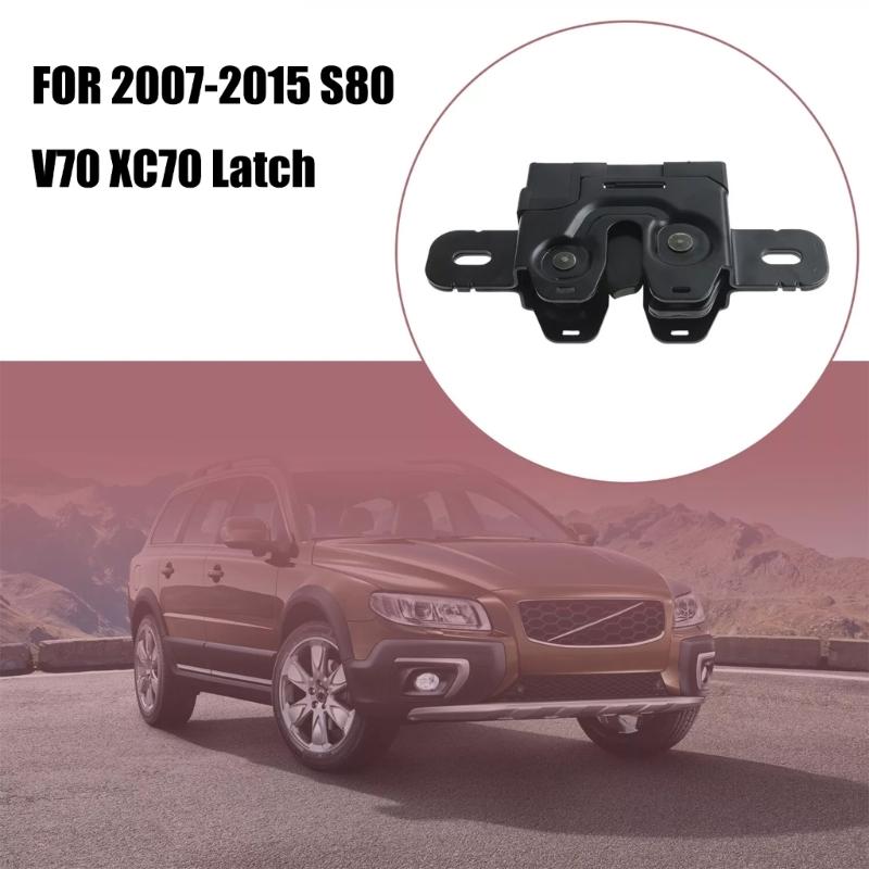 Замки капота Фиксатор Механизм Аксессуары Для S80 V70 XC70 2007-2015 Номер детали OEM 31298609, Металлические конструкции