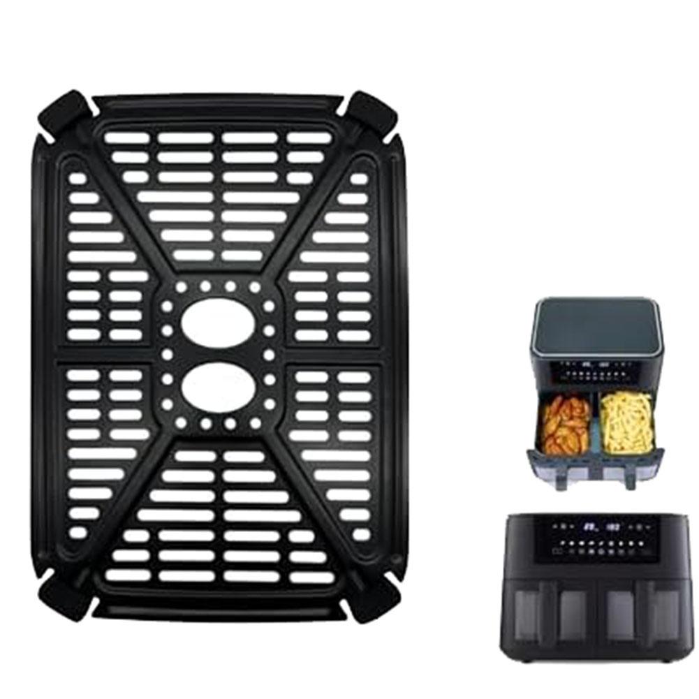 Сковорода-гриль для цифровой аэрофритюрницы Holstein Housewares 8,4 кварт, сменная кулинарная пластина, конструкция с воздушным потоком, антипригарная, можно мыть в посудомоечной машине