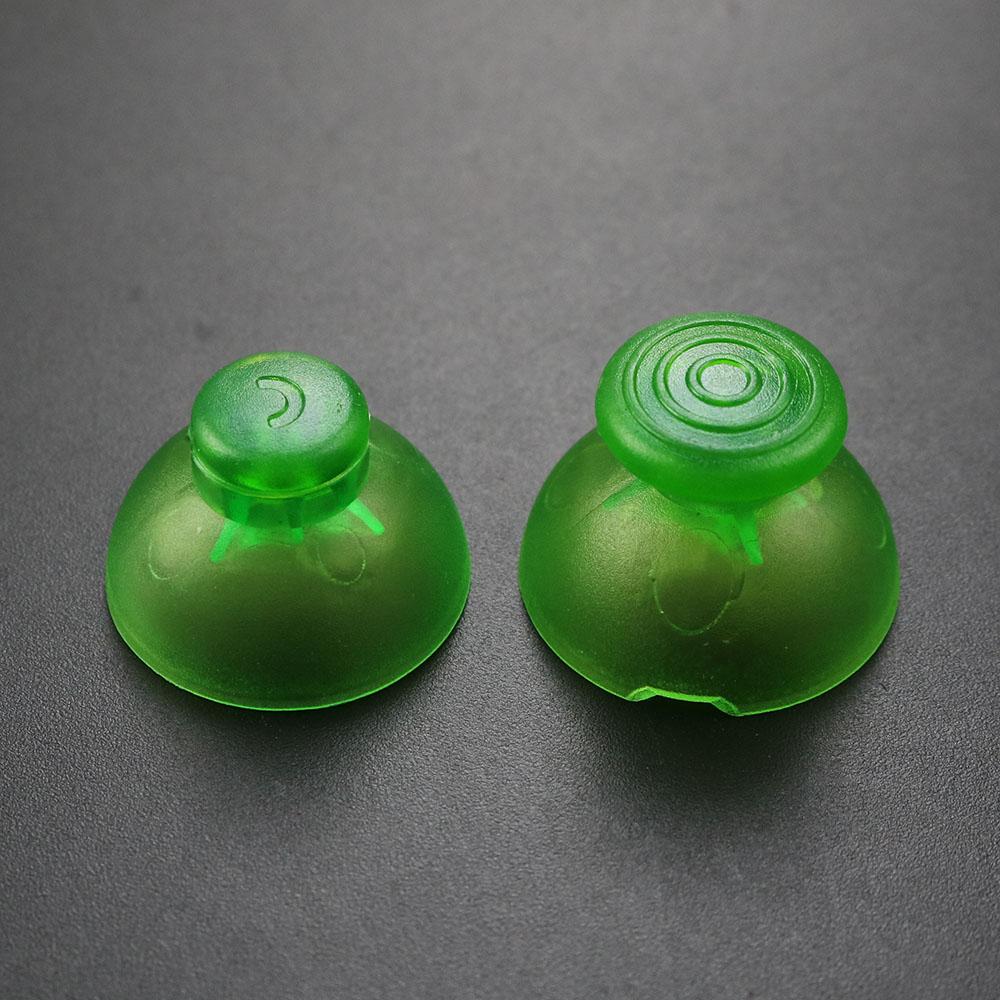 JCD 2pcs Left And Right 3D Analog Joystick Thumb Stick Silicone Cap For GameCube For NGC GC Controller Repair Part Replacement