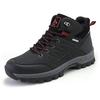 Men's Hiking Boots Waterproof Outdoor Sports Shoes Leather Sneakers Male Plus Size 39-46