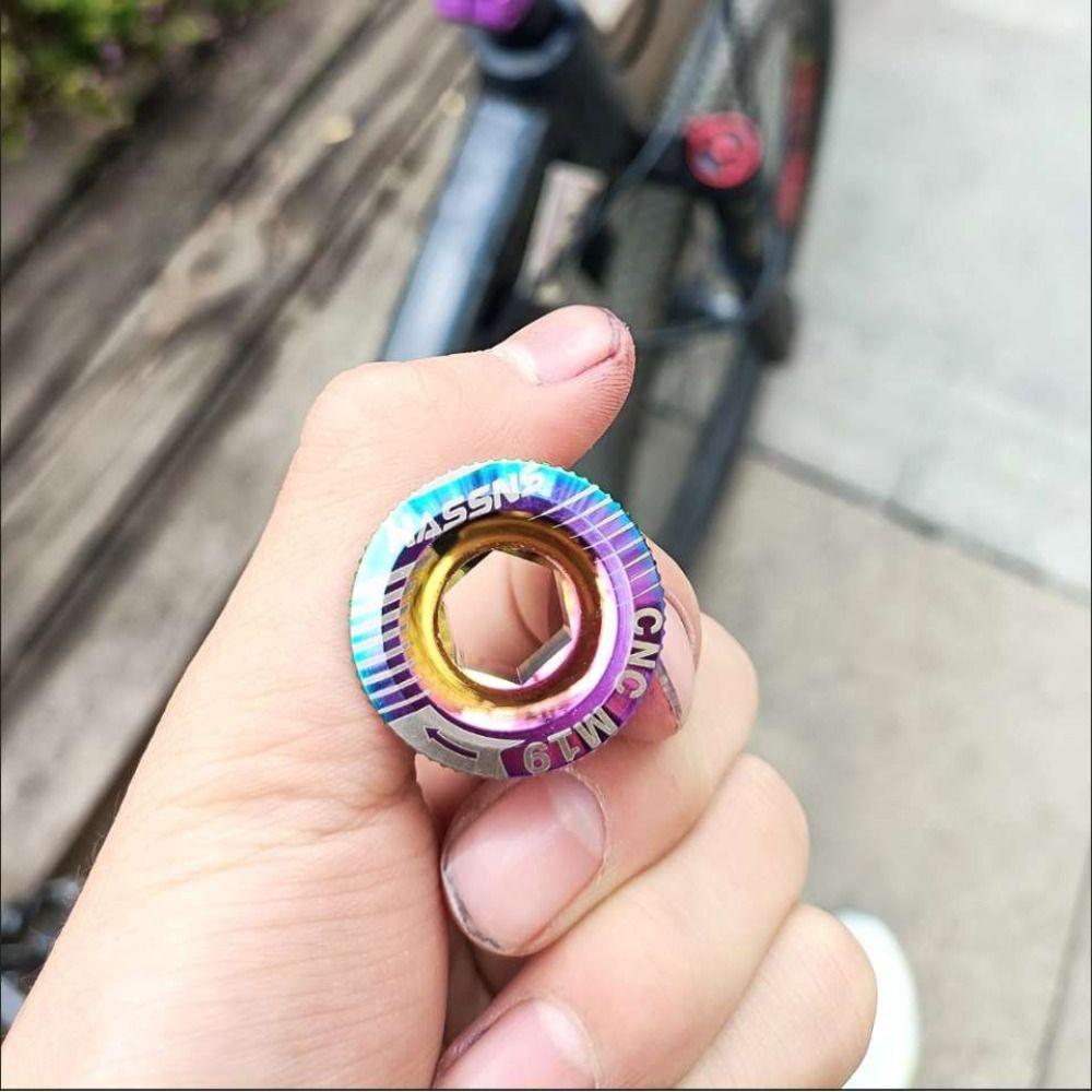 Гайка Крышка болта кривошипа велосипеда Крепежный болт рукоятки велосипеда Винт крышки кривошипа велосипеда Гайка системы шатунов велосипеда