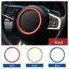 Zinc Alloy Steering Wheel Decoration Ring Sticker Logo Car Styling Emblem Badge Modification for XF XE F-PACE F-TYPE Stickers