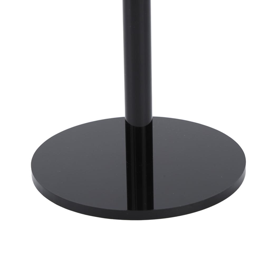 Shaver Holder Convenient Plastic Shaving Brush Stand for Bathroom for Wash Room Black