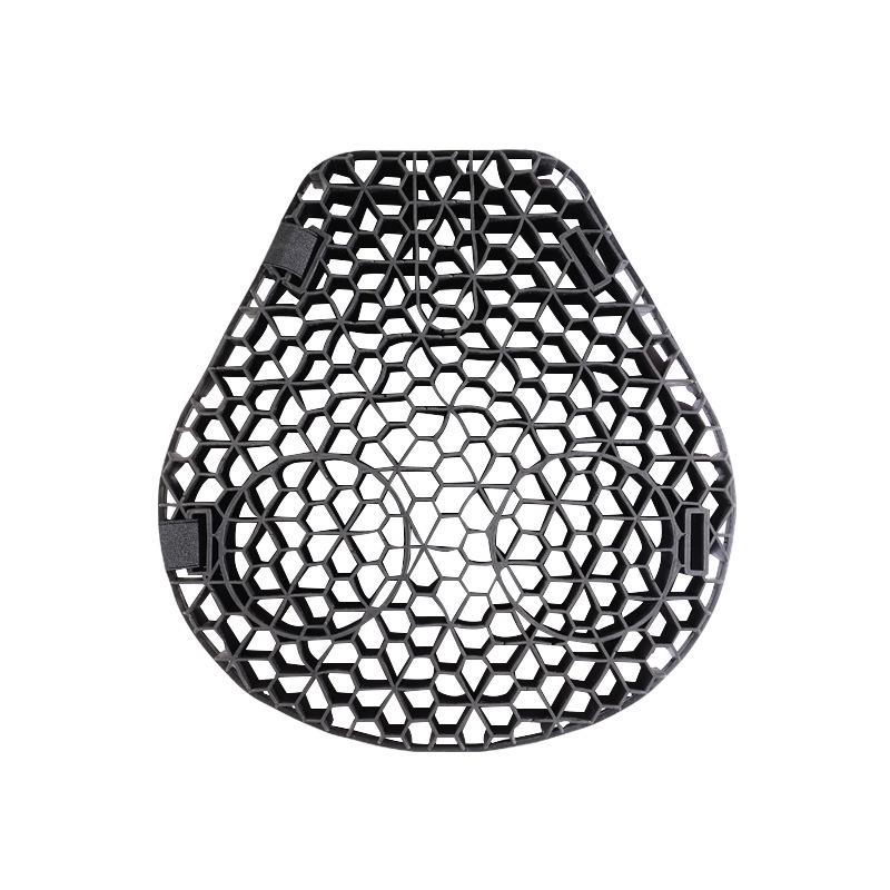 Double-Layer Honeycomb Gel Seat Cushion for Motorcycles - Soft, Comfortable, and Fits Various Models