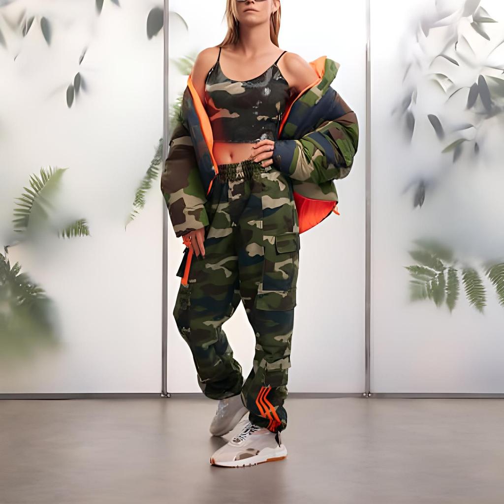 adidas Легкая нейлоновая пуховая куртка Ivy Park для всех полов HZ2321