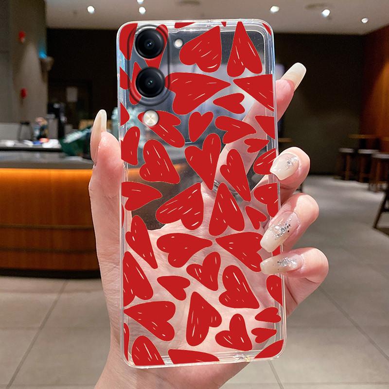 Чехол Для Vivo Y04 Чехол Роскошный Дракон Милый Крутой Мальчики Девочки Задняя Крышка Для VivoY04 Vivo Y 04 Y29s Y29t 5G Прозрачный Чехол Для Телефона