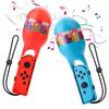 2PCS Sand Hammer Hand Grip for Samba De Amigo, Sport Game Accessories Bundle of Left & Right Handle Compatible with Switch/OLED Joy-con Controller