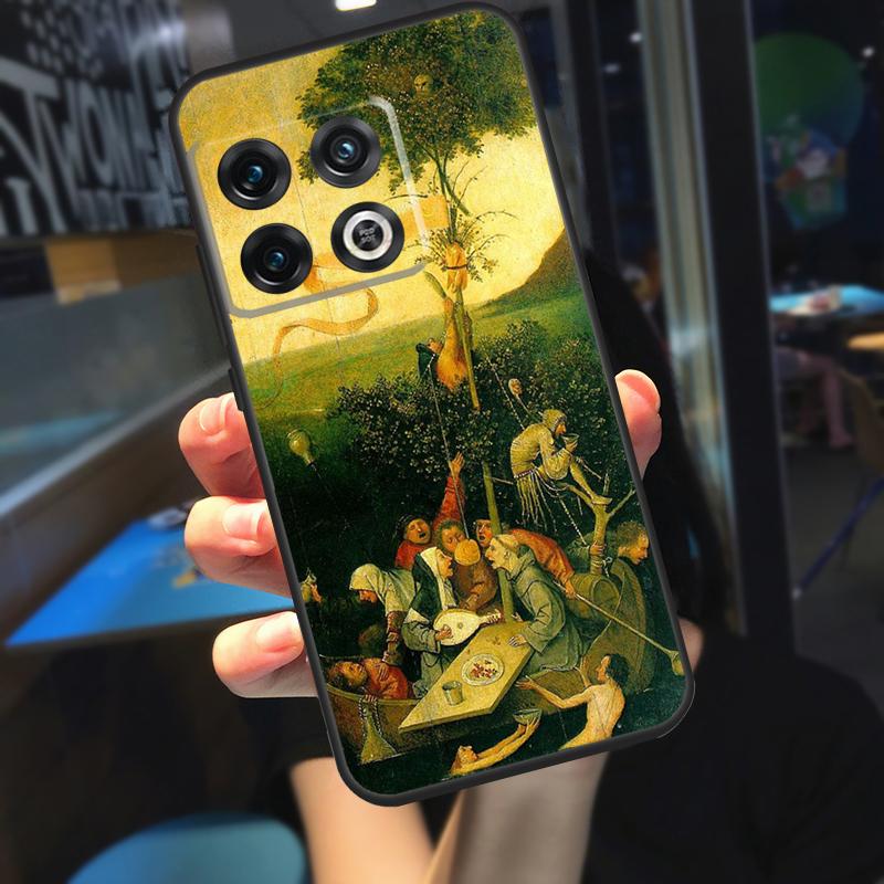 Hieronymus Bosch Art Funda For OnePlus 10T 8T 9RT 12 13 13R 11 9 10 Pro OnePlus Nord 4 CE 2 3 Lite N20 N30 Case