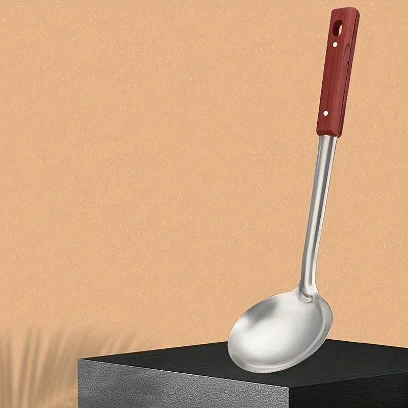 1/3 шт. утолщенная нержавеющая стальная кухонная лопатка, кухонная антипригарная сковорода, специальная ложка для жарки, набор бытовой кухонной утвари